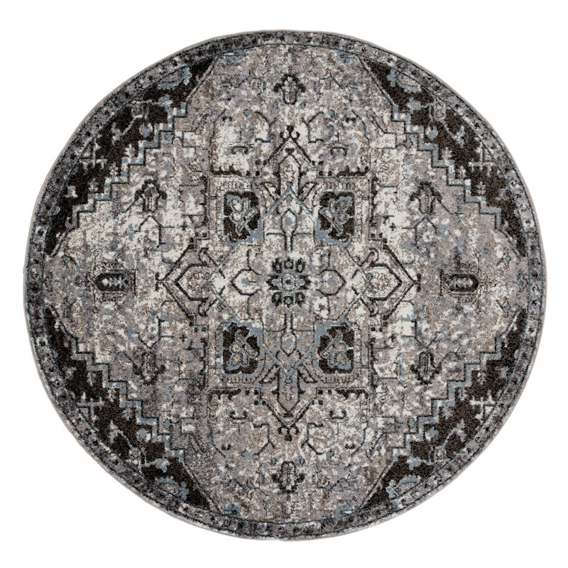 Tapis tissé à la machine 6 pi