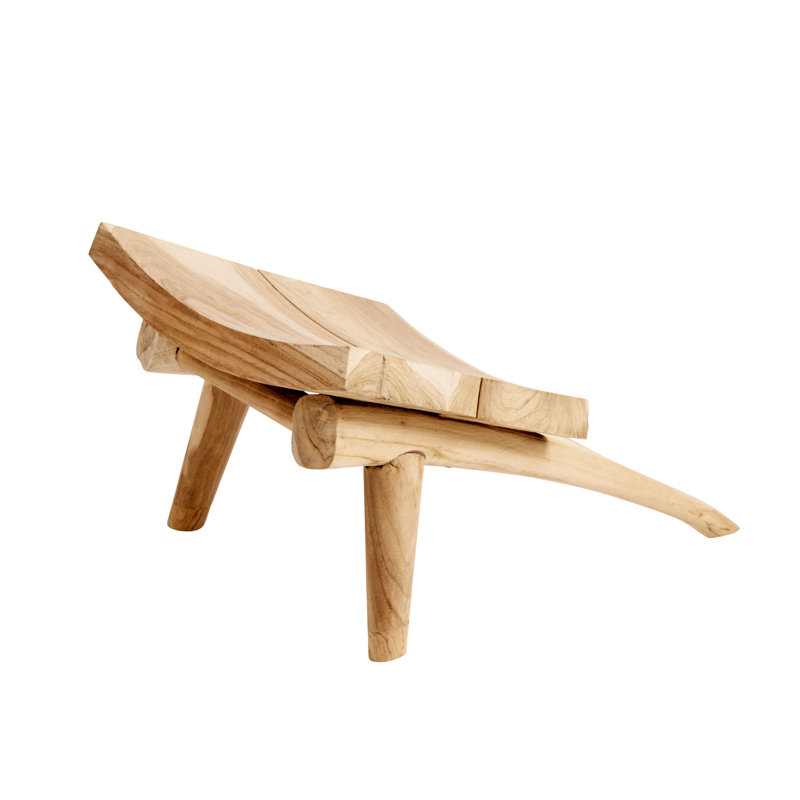 Stiner Solid Wood Accent Stool