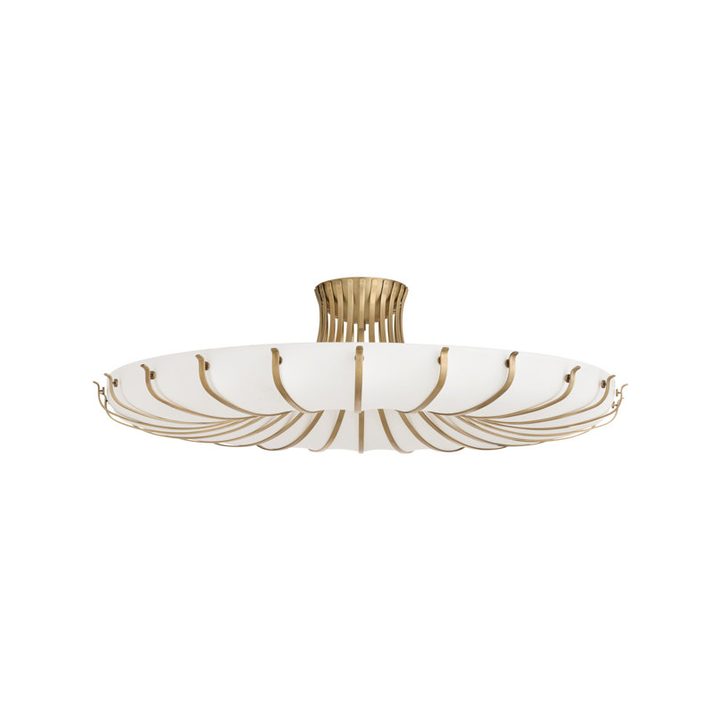 Chambers 10 - Light Semi Flush Mount
