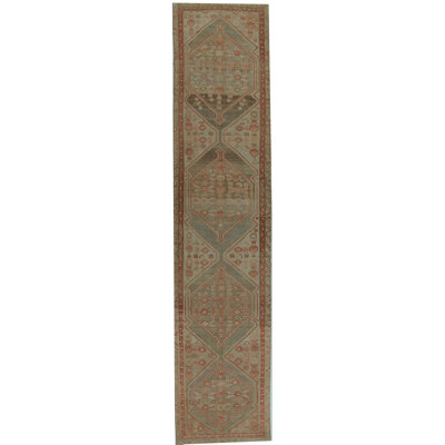 Keleh One-of-a-Kind Runner 3'7" X 16' Hand Knotted Area Rug