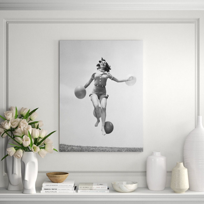 Ballon Girl! Print, Acrylic, 40" H x 30" W x 1" D