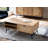Coffee table drawer rattan 100 cm living room table sofa table storage space