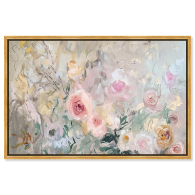 Art Remedy Elegant Glam Art Canvas, Evanescent Blossoms II