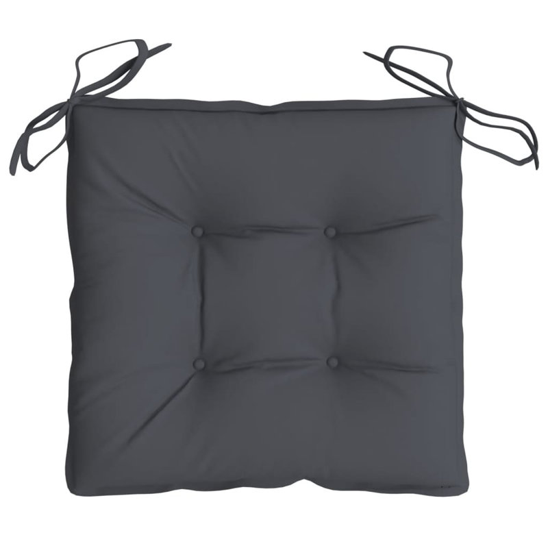 Outdoor 2.8'' Seat Cushion, 19.7" x 19.7", Anthracite