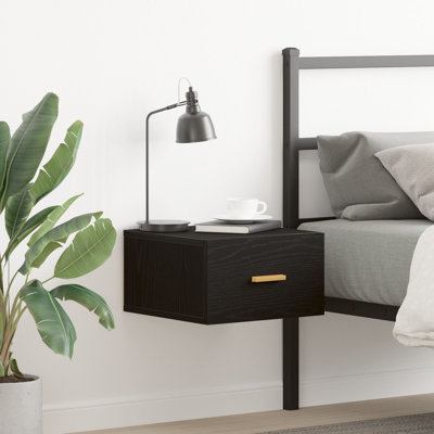 35cm W Manufactured Wood Bedside Table