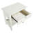 Finley 1-Drawer Storage Nightstand - Antique White-556421528
