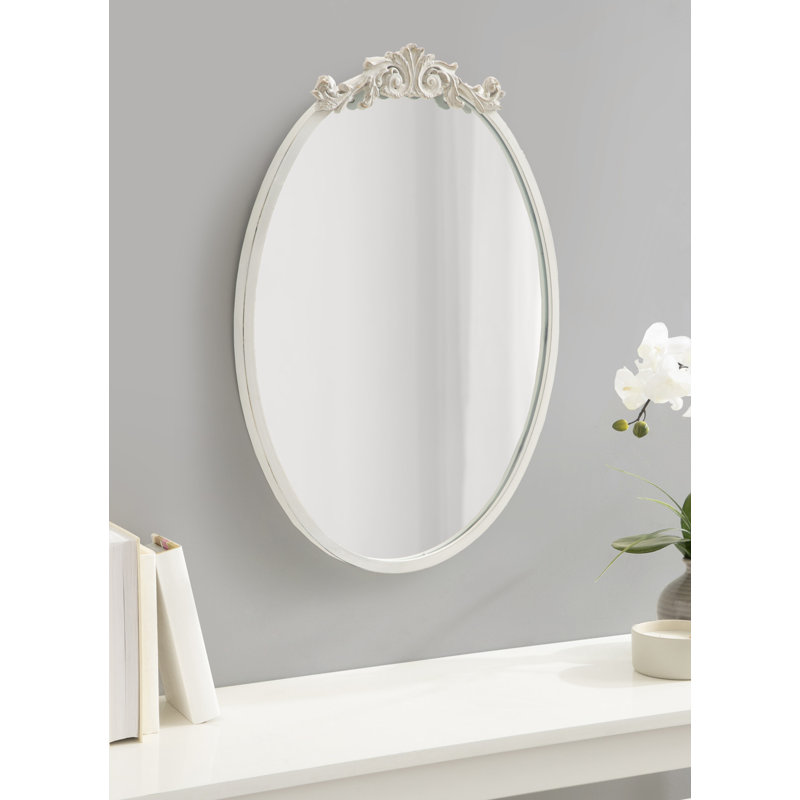 Miroir d'appoint Ovolo, Blanc