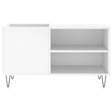 vidaXL Record Cabinet Engineered Wood, Iron Medium