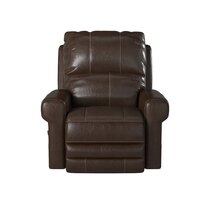 Wildon Home® Huguley Power Lay Flat Recliner with Extra Extension Foot Rest