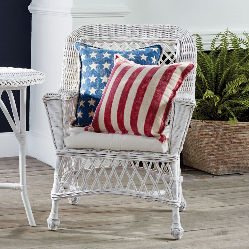 Outdoor Lounge Chair, White