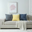 Housse de coussin en jacquard à motif géométrique en chenille moderne-326169684-338776195