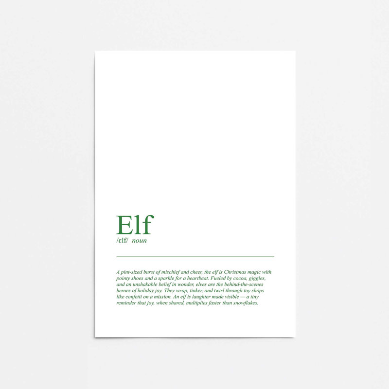 «The Magic of Elves», reproduction d'art, 8 po x 10 po, Sans cadre