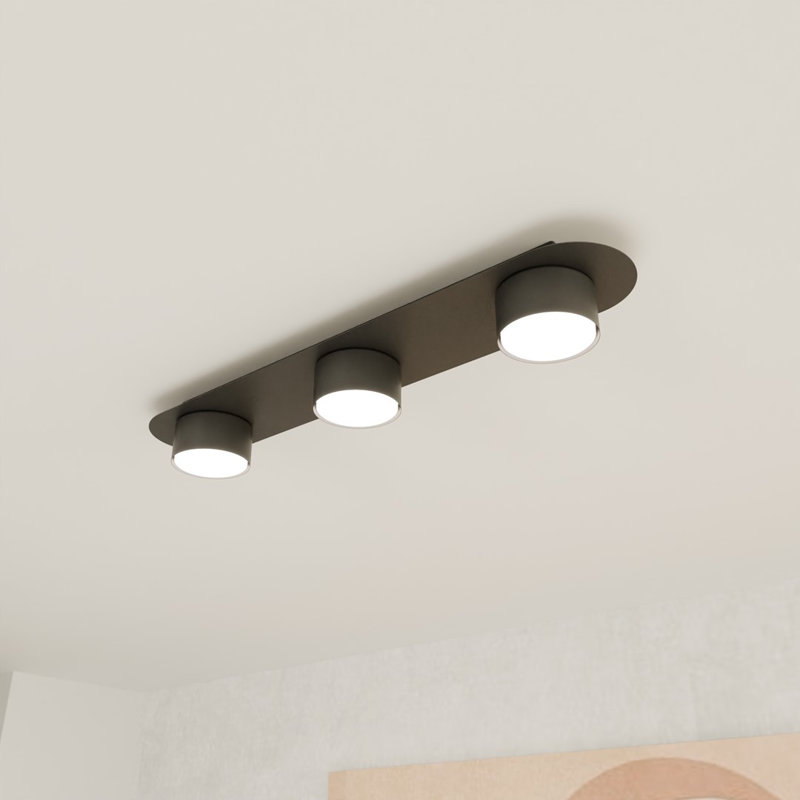 Sakaye Flush Mount, Matte Black