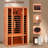 Vanity Art 2 - Person Indoor Bluetooth Compatible FAR Infrared Sauna-99715307