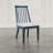 Westport Modern Farmhouse Upholstered Dowelback Dining Chair - Set Of 2 - Navy-1192014585