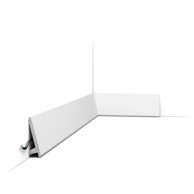High Impact 3 13-16" H x 78 3/4" W x 1 1/8" D Chair Rail