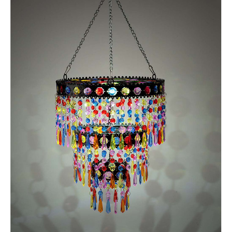 10.5'' Solar Powered Outdoor Hanging Light