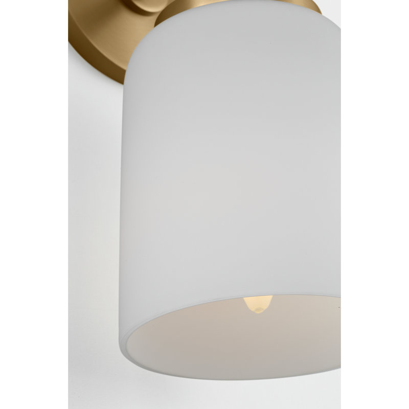 Richard June Transitional Liora Wall conce, Estate Brass
