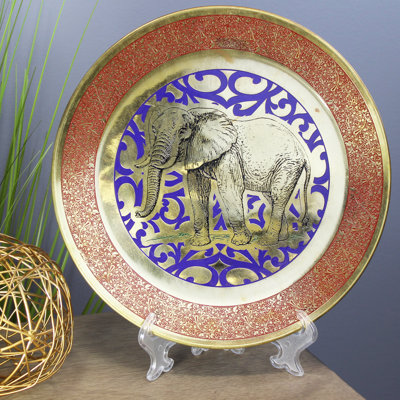 Tioga Metal Decorative Plate 1