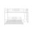 Twin Over Full L-Shaped Metal Size Bunk Bed-1577027770