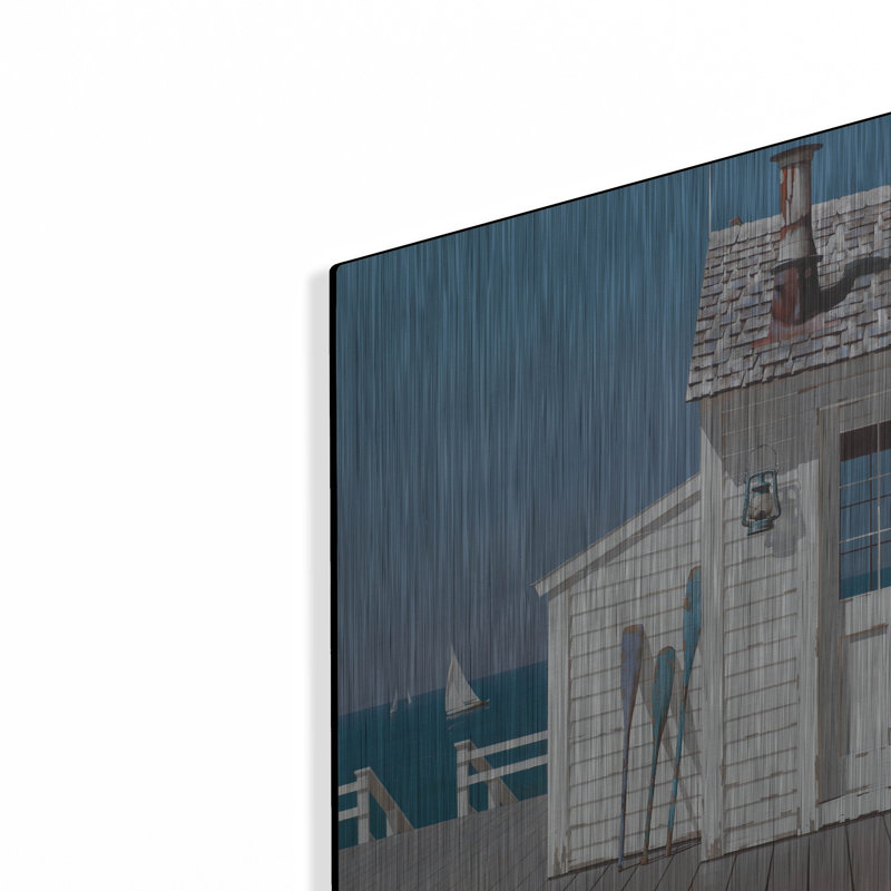 «Beach House 1» par Zhen-Huan Lu, H 12 po x l 16 po