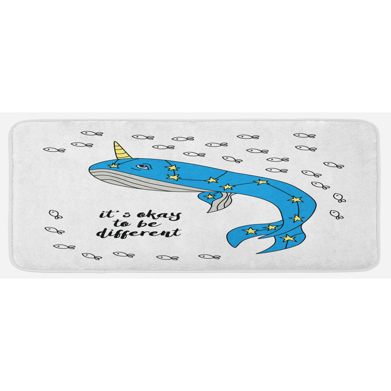 Tapis de cuisine Narwhal