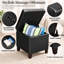 Repose-pieds avec repose-pieds en similicuir-237511270