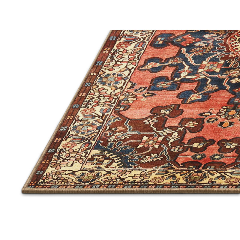 Tapis rouge en laine, Rectangle 8 pi x 10 pi