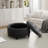 Upholstered Round Ottoman With Reversible Lid-43286661