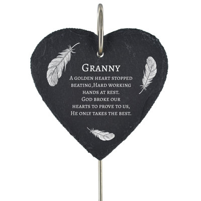 Biko Waterproof Stone People Memorial Plaque