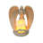 6.4'' H Resin Tabletop Candlestick with Candle Included-598550220