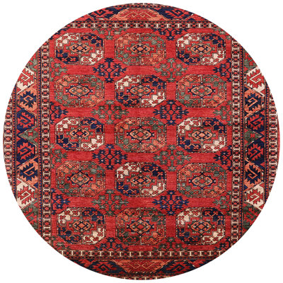 Tapis de style oriental rouge
