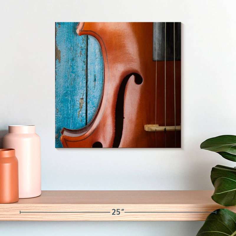 Abarca Shiny Cello, 16" H x 16" W