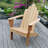 Sanchaya Teak Outdoor Adirondack Chair-1300577672