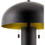 Lampe de table en fer avec abat-jour cloche en métal-108199572