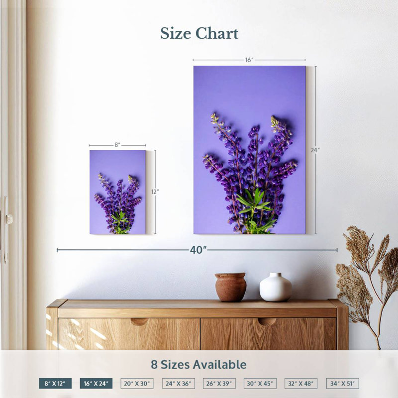 Lupine On Lilac
