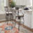 Lowry Swivel Upholstered Counter Stool with Metal Frame-69851426-67492044