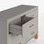 Commode double en bois massif 47,24 po Jada-770450941
