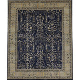 Transitional One-of-a-Kind Rectangle 8'8" X 10'8" Hand Knotted Area Rug