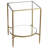 Phillippa Glass Top End Table