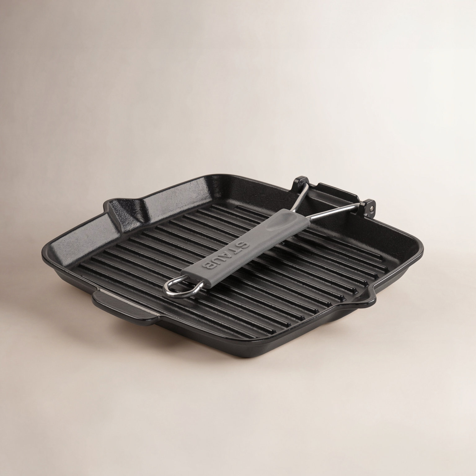 9.45" Cast Iron Square Grill Pan