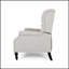 Fauteuil inclinable élégant à une place et demi avec une conception confortable et une esthétique audacieuse pour les salons modernes-234766670