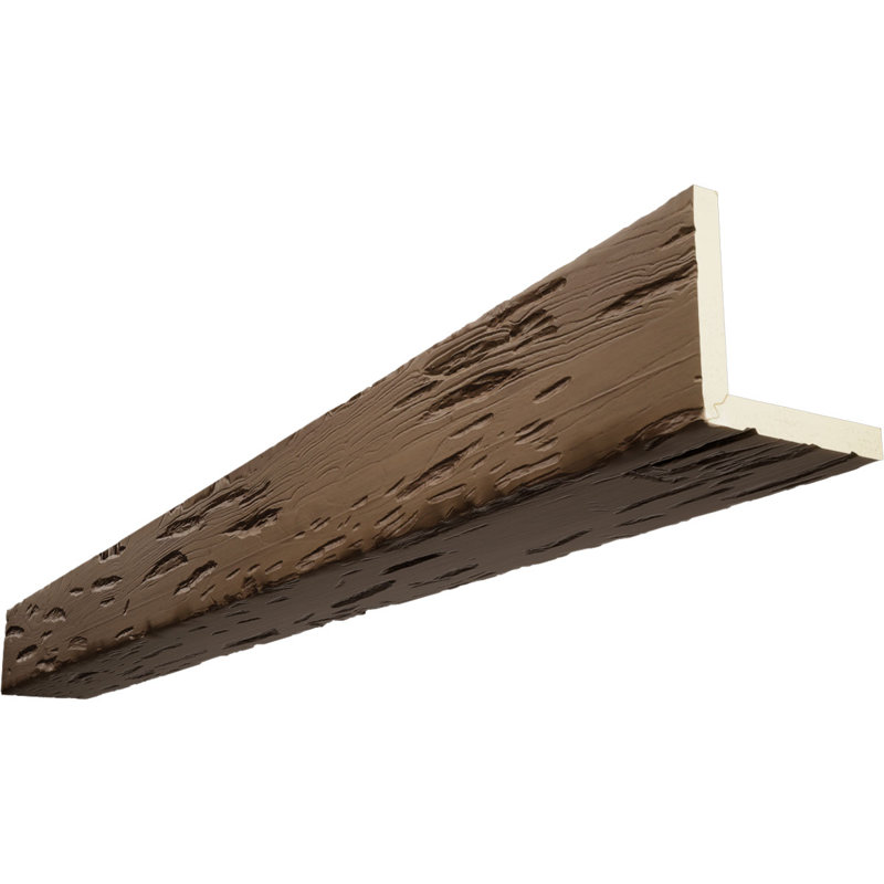 Sangle martelée, à utiliser avec la poutre Heritage Timber, Blé doré, 24'L, H 4 po x l 12 po