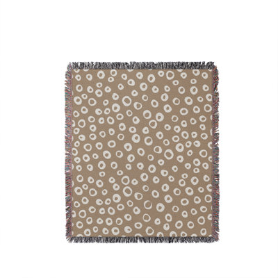 Tanta Circle Cotton Throw Blanket