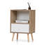 Table de chevet avec rangement pour la table d'appoint et tablette de bureau à domicile