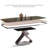 Modern Rectangular Microlite Stone Dining Table-104469933