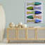«Wooden Fish Designs», art mural sur toile par Jenny Westenhofer-837979285