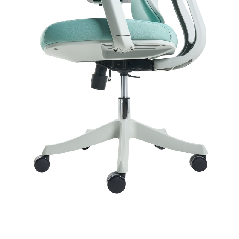 Metro Lane Fabric Office Chair with Headrest, Teal