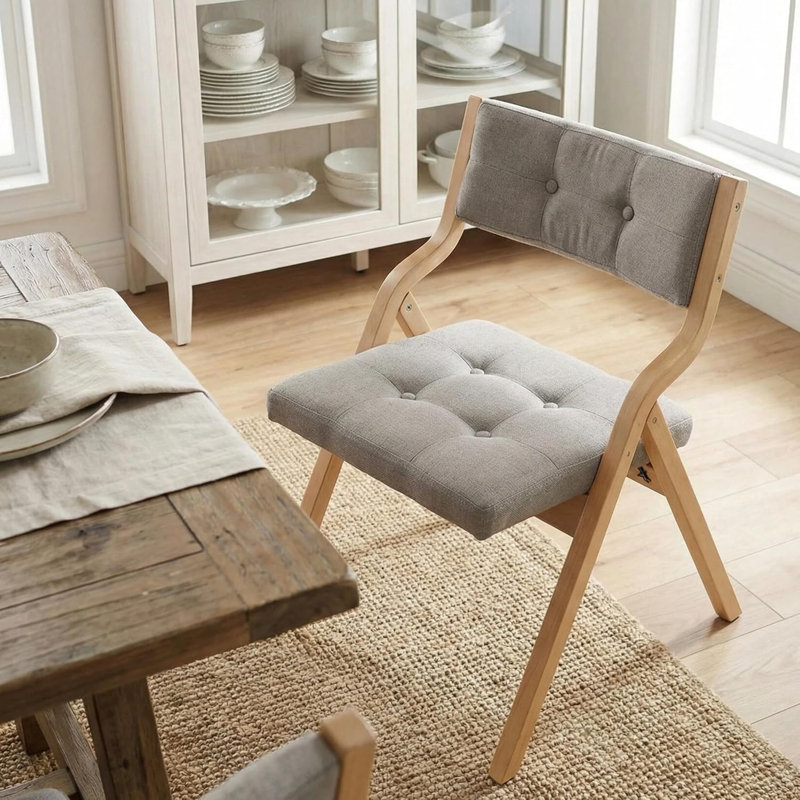 Folding Chair, Grey