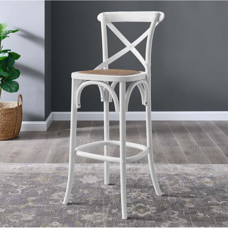 Counter Stool with Metal Frame